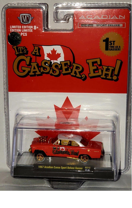 CHASE CAR 1967 Arcadian Canso Sport Deluxe Gasser ( Chevy Nova ) - M2 Machine Hobby Exclusive 1:64 - 31600 GS12GR