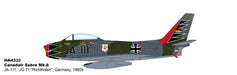 Canadair Sabre Mk 6 - Luftwaffe JG 71 Richthofen, JA-111, Erich Hartmann, Ahlhorn AB, Germany 1960 / Hobby Master 1:72 HA4320
