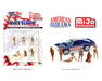 Mijo Exclusive - Patriot Girls - set Figurine 6 pieces Diecast  -  American Diorama 1-64 - 76498MJ - Passion Diecast
