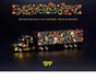 Western Star 49X w/ 40 Ft Container "Dias De Los Muertos" - MINI GT 1/64 - MGT00400 - Passion Diecast