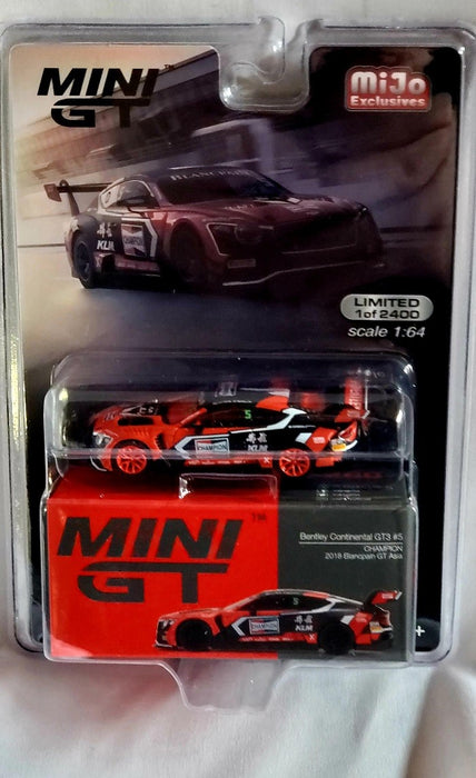 CHASE CAR Bentley Continental GT3 n°5  CHAMPION 2018 Blancpain GT Asia - MGT00260GR