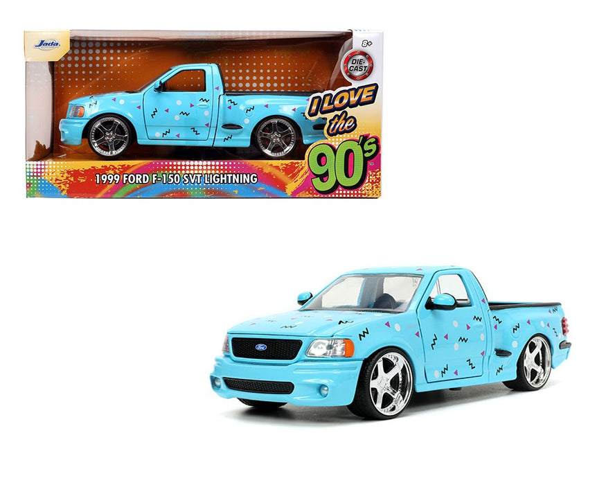 I Love the 1990 s  1999 Ford F-150 SVT Lightning - Jada - 1/24 - 31378