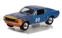 1968 Ford Mustang GT Fastback Race Car No.00 - Hobby Exclusive - 1/64 Greenlight - 30328 Passion Diecast