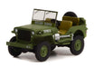 Utah Beach, Normandy - Theodore Roosevelts 1942 Willys Jeep - Battalion 64 Series 2 -1/64 Greenlight - 61020 A