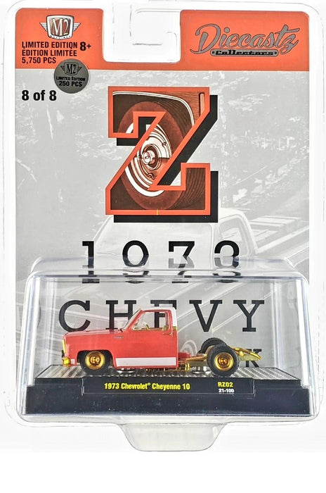 CHASE CAR 1973 Chevrolet Cheyenne 10 Bed Less (Z) - Riverside Show Exclusives - M2 Machine - 1:64 - 31500-RZ02-ZGR