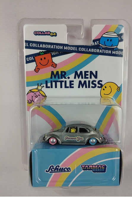 CHASE CAR Volkswagen Beetle Mr. Men & Little Miss - Tarmac Works & Schuco - 1/64 - T64S-006-MMLMGR