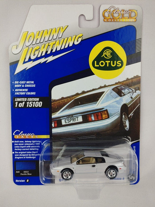 CHASE CAR 1989 Lotus Esprit Turbo Blue - Johnny Lightning 1:64 - JLSP188 BGR