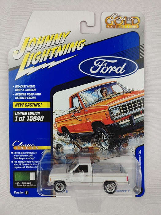 CHASE CAR 1983 Ford Ranger XL Pickup Truck - Johnny Lightning 1:64 - JLSP190 BGR