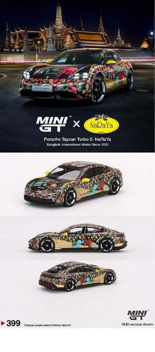 Porsche Taycan Turbo S - Naraya Edition - MINI GT 1:64 - Mijo Exclusive - MGT00399