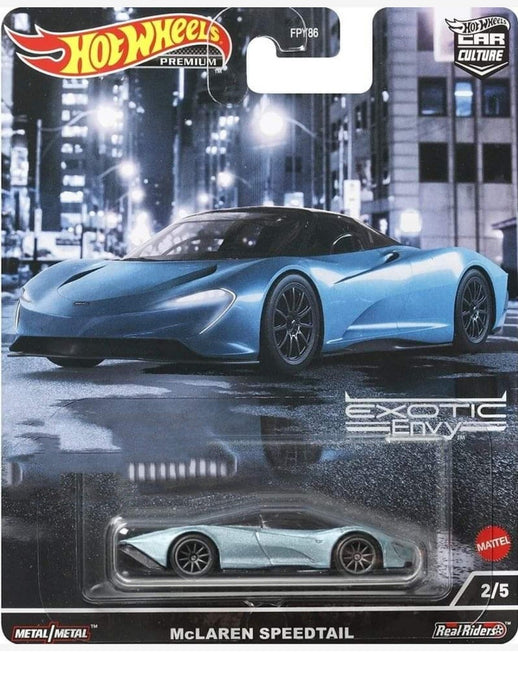 Hot Wheels - Car Culture - 1:64 - Exotic Envy - Assortment - Set Of 5 Cars - FPY86-957M -  Passion Diecast
