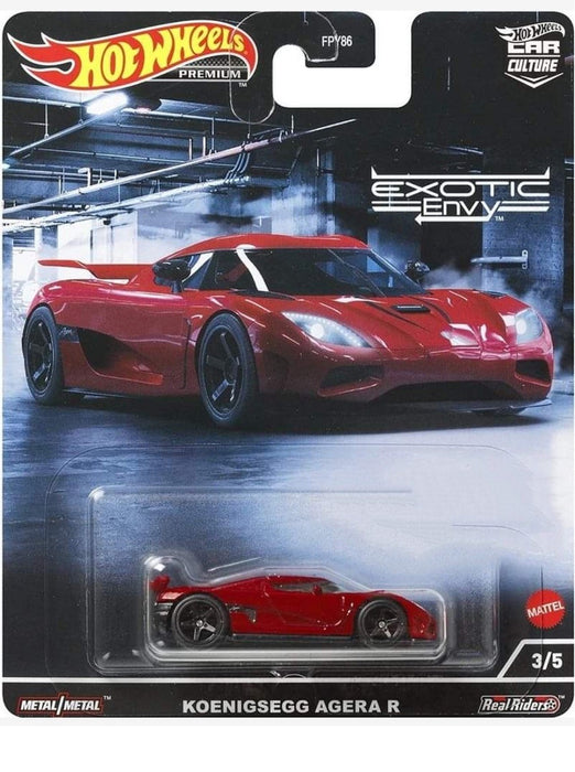 Hot Wheels - Car Culture - 1:64 - Exotic Envy - Assortment - Set Of 5 Cars - FPY86-957M -  Passion Diecast