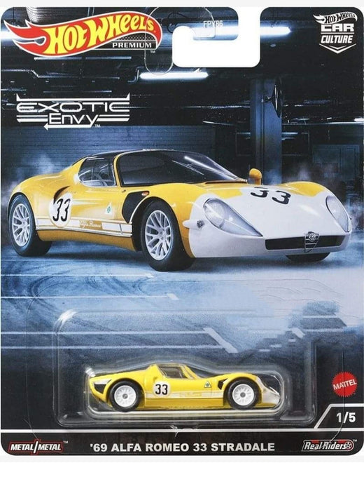 Hot Wheels - Car Culture - 1:64 - Exotic Envy - Assortment - Set Of 5 Cars - FPY86-957M -  Passion Diecast