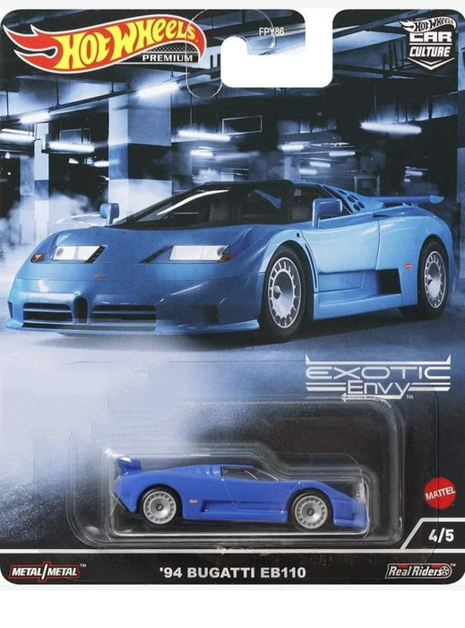 Hot Wheels - Car Culture - 1:64 - Exotic Envy - Assortment - Set Of 5 Cars - FPY86-957M -  Passion Diecast