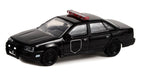 Black Bandit Police - 1988 Ford Taurus - Black Bandit Series 27 - 1/64 Greenlight - 28110 F