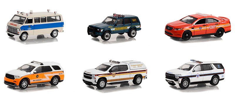 First Responders Series 1 - Assortment - 1/64 Greenlight - 67040 - Passion Diecast