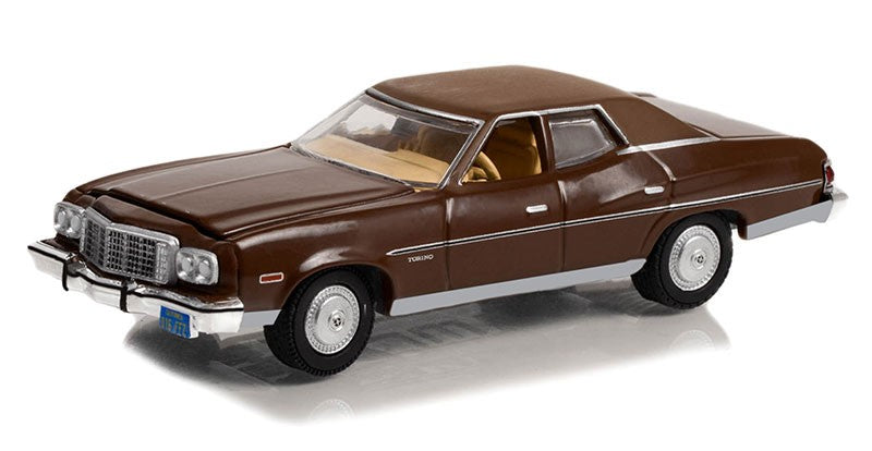 1974 Ford Gran Torino Brougham - Charlie's Angels - Hollywood Series 37 - 1/64 Greenlight - 44970 A
