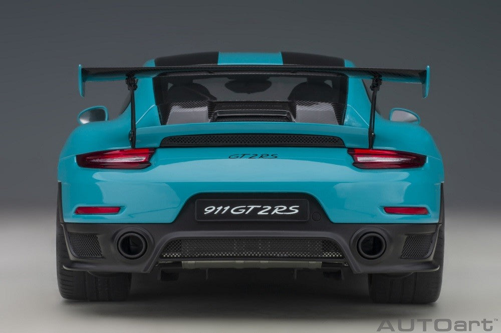 Porsche 911 (991.2) GT2 RS Weissach Package (Miami Blue) - Autoart - 78175 Passion Diecast