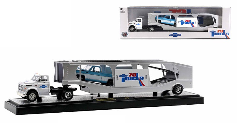 1967 Chevrolet C-60 Truck and 1973 Chevrolet Cheyenne 10 - M2 1/64  36000-49 A - Passion Diecast 