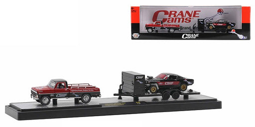 Crane Cams - 1969 Ford F-100 Ranger Truck and 1966 Ford Mustange Gasser - M2 1/64  36000-49 B - Passion Diecast 