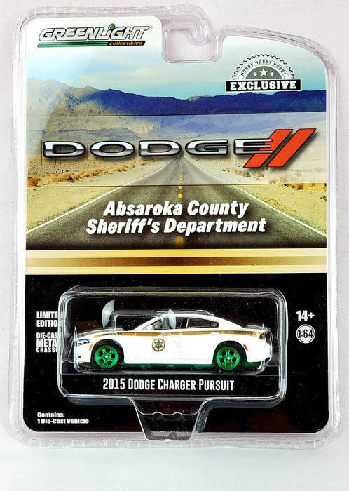 GreenMachine County Sheriff's Department - 2015 Dodge Charger Pursuit - Hobby Exclusive - 1/64 Greenlight - 30335GR