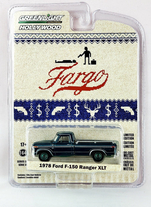 GreenMachine 1978 Ford F-150 Ranger XLT - Fargo - Hollywood Series 35 - 1/64 Greenlight - 44950 EGR
