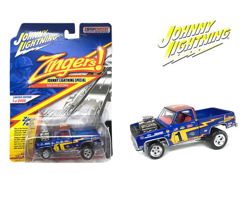 1980 Chevrolet Silverado Zinger Limited 2,496 Pieces - Johnny Lightning 1/64 -  JLCP7369 -  Passion Diecast 
