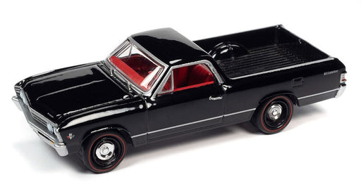 1967 Chevrolet El Camino (Tuxedo Black) - Johnny Lightning 1:64 - JLSP225 B Passion Diecast