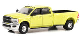 2019 Ram 3500 Big Horn in National Safety Yellow - Dually Drivers Series 11 - 1/64 Greenlight - 46110 E