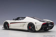 Koenigsegg RegeraWhite/Carbon with Red accent - Autoart 1/18 - 79027- Passion Diecast