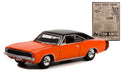 1968 Dodge Bengal Charger one of 50 Bengal Chargers ordered through Tom Kneer Ohio - Hobby Exclusive - 1/64 Greenlight - 30375