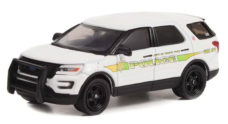 City of North Pole, Alaska Police - 2017 Ford Police Interceptor Utility - Hot Pursuit Series 42 -1/64 Greenlight - 43000 C