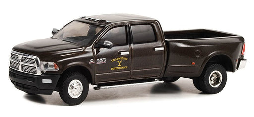 Yellowstone Dutton Ranch - John Dutton's 2017 Ram 3500 Laramie Dually Pickup - Hollywood Series 38 -1/64 Greenlight - 44980 F