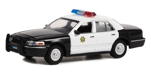 Reno Sheriff's Department - 1998 Ford Crown Victoria Police - Reno 911! - Lost - Hollywood Series 38 -1/64 Greenlight - 44980 B