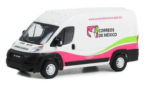 Correos de Mexico - Ram ProMaster 2500 Cargo - Route Runners Series 5 - 1/64 Greenlight - 53050 F Passion Diecast