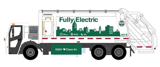 2021 Mack LR Electric Rear Loader Refuse Truck - Super Duty Trucks Series 17- Greenlight 1/64 - 45170 C