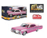 1964 Chevrolet Impala SS Hard Top Lowrider Pink With Light Pink Top - Motormax - Get Low - 1-24 - 79021 PKP Passion Diecast
