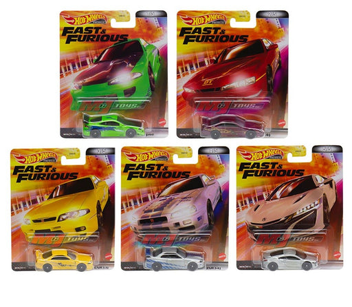 Fast & Furious - Assortment case L - Set Of 5 Cars - DMC55-957L -  Passion Diecast