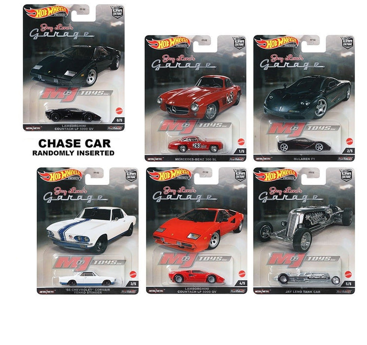 Hot Wheels - Car Culture - 1:64 - Jay Lenos Garage - Assortment - Set Of 10 Cars - FPY86-957L-1 -  Passion Diecast