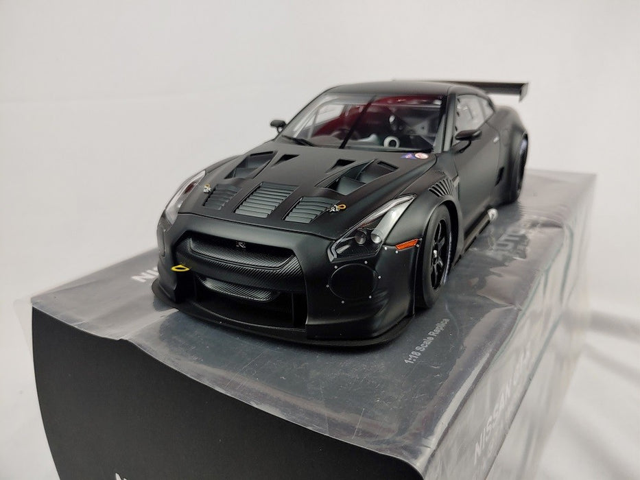 Nissan GT-R FIA GT1 World Championship 2010 Matt Black  - Autoart   1/18 -  81077  Used  Read