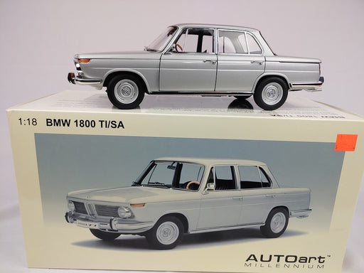 BMW 1800 TI/SA Neue Klasse Street Class  silver  - Autoart   1/18 -  70622  - Autoart   1/18 -  70502  Used  Read