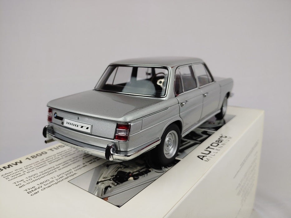 BMW 1800 TI/SA Neue Klasse Street Class  silver  - Autoart   1/18 -  70622  - Autoart   1/18 -  70502  Used  Read