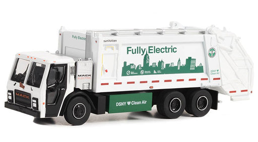 2021 Mack LR Electric Rear Loader Refuse Truck - Super Duty Trucks Series 17- Greenlight 1/64 - 45170 C