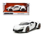 Lykan Hypersport  HKS  White - Hyperspec - Jada 1/24 - 34030 - Passion Diecast 