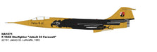 Lockheed F-104G Starfighter - Luftwaffe JaboG 33, 22+67, Buchel AB, Germany, Retirement 1985 / Hobby Master 1:72 HA1071