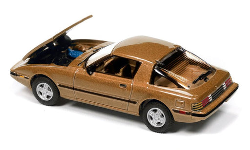 1981 Mazda RX7 GOLD - Johnny Lightning 1/64 - JLSP191 B