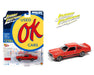 1976 Plymouth Road Runner in Splitfire Orange Black & Orange Side Stripes & RR Side Scrip  - Johnny Lightning 1/64 - JLSP197 A
