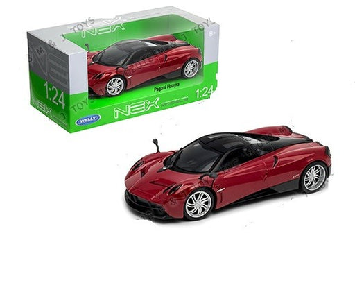 Pagani Huayra (Red) - Welly 1/24 - 24088 RD - Passion Diecast