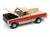 1987 Chevrolet Silverado R10 Fleetside 2 Tone Tan Bright Red - Auto World - 1/64 - AWSP101 A -  Passion Diecast 