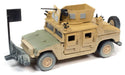 M1114 HA Heavy Up-Armored HMMWV HUMVEE 4-CT Armored Fastback in Battle Worn Tan - Johnny Lightning 1/64 - JLSP199 B