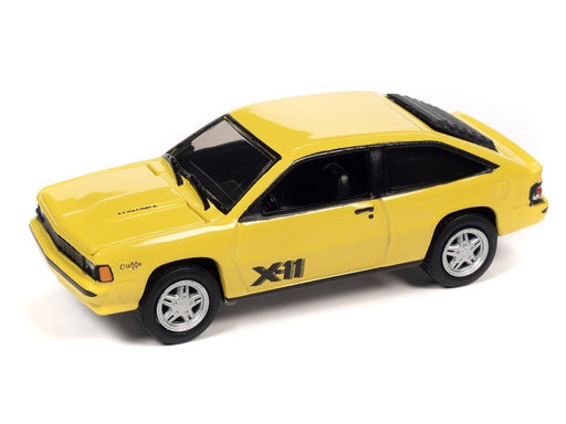 1981 Chevrolet Citation X-1 in Bright Yellow - Johnny Lightning 1/64 - JLSP280 B Passion Diecast